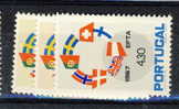 PORTUGAL MNH** MICHEL 1043/45 EFTA - Nuevos