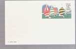 Olympic's '84, Yachting  - Postal Card . - Scott # UX100 - 1981-00