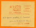 FRANCE  LES MEILLEURS HUITRES      LA TREMBLADE          28 / 11 / 1957  Devant De Lettre N° 6192 - Peces