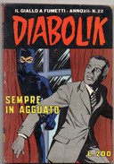 Diabolik(Astorina 1973)  Anno XII° N. 22 - Diabolik