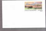 American Buffalo And Prairie, Postal Card - Scott # UX120 - 1961-80