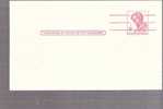 Abraham Lincoln, Postal Card - Scott # UX48 - 1961-80