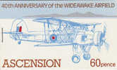 Ascension-1982  Aircrafts 60p Booklet - Ascension