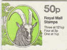 Great Britain -Rare Farms Animals Bagot Goat 50p Booklet - Cuadernillos