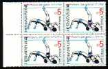 BULGARIA \ BULGARIE - 1986 - Sport Cloub "Levsky" - Lutte - Bl.de 4** - Nuevos