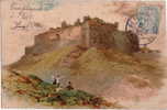 CPA Belle Carte Postale Ancienne FRANCE PRECURSEUR Illustration Tampon Bouches Du Rhône Et Bourg De ... - Before 1900