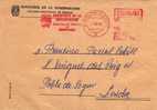 Carta Barcelona 1968 Franqueo Mecanico. Jefatura Trafico - Brieven En Documenten