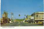 Ferndale Wa Chrome Street Scene On Vintage 1970s Postcard, Bank, Farmers Market, Volkswagen Campervan - Andere & Zonder Classificatie