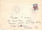 MANCHE-BAUPTE-RECETTE AUXILIAIRE  20-3-1967 / TYPE COQ - 1859-1959 Storia Postale