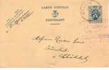 Entier 98 Obl Wellin - Cartes Postales 1909-1934