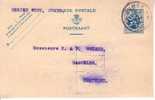 Entier 100 Obl Jumet - Briefkaarten 1909-1934
