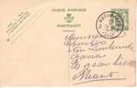 Entier 112 Obl Paturages - Briefkaarten 1934-1951