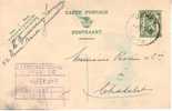 Entier 112 Obl Jumet - Postcards 1934-1951