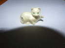 KINDER 1 FIGURINE CHAT BLANC - Other & Unclassified