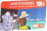 FRENCH ANTILLES  GUADELOUPE ETC, REUNION 100 FR  CHILD SNOWMAN REV.6 ANTF EK48 RED"3" READ DESCRIPTION CAREFULLY !! - Antillen (Frans)