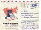 GOOD USSR Postal Cover 1975 - Letter Week (back Side Dingy) - Covers & Documents