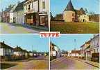 Dép 72 - RF1181 - Tuffe - Ses Rues Et Un Château - Multivues - Semi Moderne Grand Format - état - Tuffe