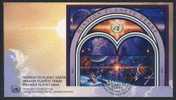 United Nations Geneve 1992 FDC - Mi 219 + Mi 220  - International Space Year / United Nations / Nations Unies - FDC