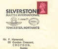 1971 Grande Bretagne  Automobile  Formula 1  Silverstone  Martini International  Sur Lettre - Auto's