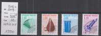 France Timbres Préoblitérés Neufs Y.T. 206 à 209 Série 4 V. - 1989-2008