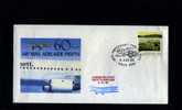 AUSTRALIA - 1989 60th ANNIVERSARY FIRST AIR MAIL PERTH-ADELAIDE COVER - Marcophilie