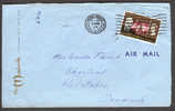 Hong Kong HOTEL THE MANDARIN 1966 Cover Brief HOLSTEBRO Denmark Winston Spencer Churchill Mi. 220, $1.30 - Storia Postale