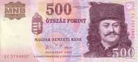 HONGRIE  500 Forint  Emission De 2005   Pick 188d     ***** BILLET  NEUF ***** - Hungary