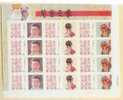 CHINA PEKING OPERA ACTOR-XUN CHANGRONG GREETING SHEET - Hojas Bloque