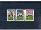 - CUBA . ENSEMBLE DE TIMBRES SUR LE FOOTBALL  . COUPE DU MONDE 82 - 1982 – Spain