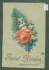 BAKELITE - SAINT NICOLAS - ROSE EN RELIEF   - TB - Andere & Zonder Classificatie