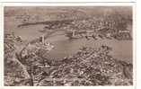 18916)cartolina Illustratoria  Sydney - Panorama Aerea - Sonstige & Ohne Zuordnung