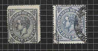 ESPAGNE, SPAIN, 1876  EDIFIL 183-184 @ - Used Stamps