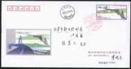 2005 CHINA PF-142 RUIYANG BRIDGES OVER YANGZI RIVER REAL P-FDC - Sobres