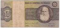 Billet2 Brésil 10 Cruzeiros - Brasilien