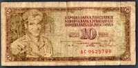 Yougoslavie Billet 10 Dinars 01/05/1968 - Joegoslavië