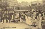 CPA. REPRO.  LA VOITURE A ANE. TOULON. - Teams