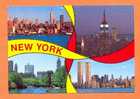 AKUS USA Card About New York City - Panoramische Zichten, Meerdere Zichten