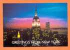 AKUS USA Card About New York City - Manhattan