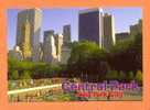 AKUS USA Card About New York City Central Park - Plaatsen & Squares