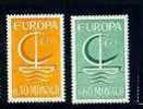 Cept 1966 Monaco Yvertnr.698-99 *** MNH - 1966