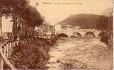 CPA.   MALMEDY.  Le Pont D'Outrelepont Et La Warche.     1929.     (animée) - Malmedy