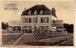 CPSM.   Café Français "LE PARADOU" à 25 Mètres De La Frontière Belge-Route De Agimont.      1953.    (Animée) - Givet