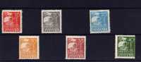 Danemark 1927-30, Les Voiles Blanches, N° 181 / 86 Neuf  Charnière +  Cote 55 € - Neufs