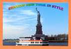 AKUS USA Card About New York City Statue Of Liberty - Andere Monumenten & Gebouwen
