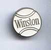 PIN TENNIS BALL - TOBACCO WINSTON - Tenis