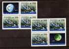 US Apollo-Programm 1979 Polska 2123,VB Mit Zf1+2 ** 12€ Raumfahrt Mond-Auto Bloque S/s Blocs Moon-space Sheets Bf Poland - Nuevos