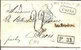 Rl156/- RUSSLAND - Petersburg-Paris 1863, Rothschild Korrespondenz - Briefe U. Dokumente