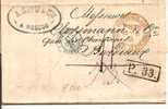 Rl158/ - RUSSLAND - Moskau Nach Bordeaux 1865 - Briefe U. Dokumente