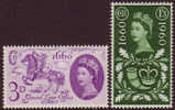 Grande-Bretagne - Y&T  355 à 356 (SG  619 à 620) ** (MNH) - General Letter Office - Unused Stamps