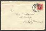 Czechoslovakia Cover Cancel Pribram To Prag Praha - Covers & Documents